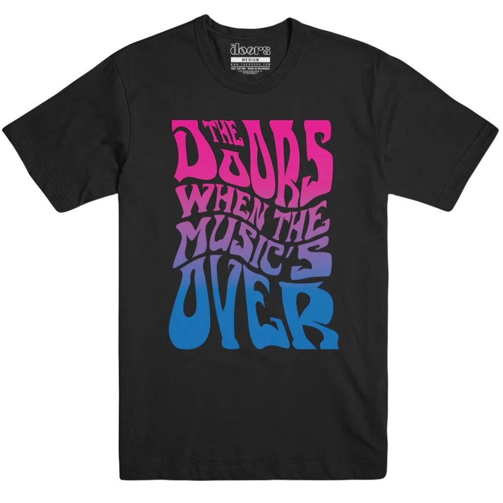 New - The Doors /Jim Morrison  When The Music's Over T-Shirt